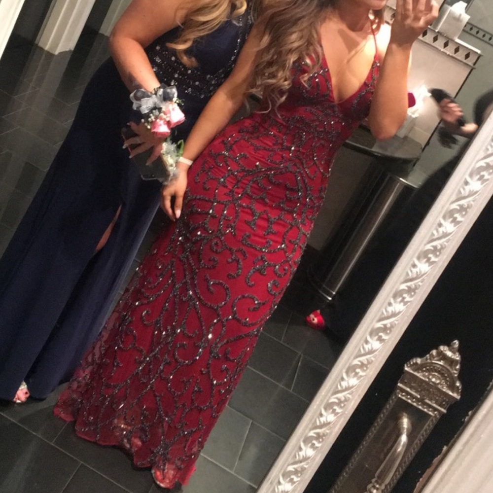Red Gown